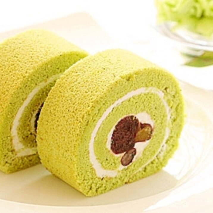 ほうれん草のふんわりロールケーキ レシピ 作り方 By 楽天出店店舗 お野菜畑 国産野菜パウダー専門店 楽天レシピ